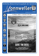 Amtsblatt 2026 | KW 13